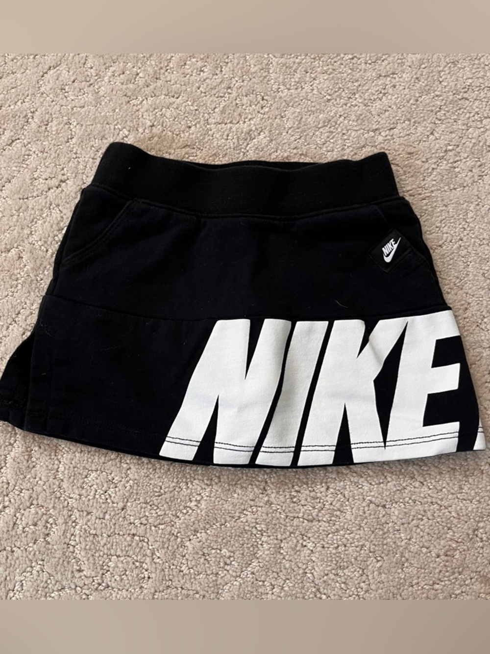 Nike Air Black Cotton Skort 2T